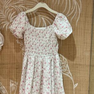 Floral Puff Sleeve Dress